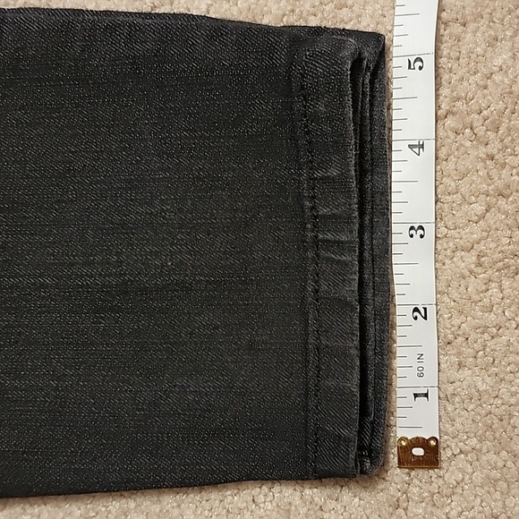 EUC NYDJ Black 5 Pocket Jeans Size 10 - Picture 10 of 10